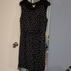 🖖2for$10🖖Black and White Polka Dot Dress
